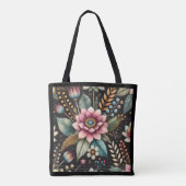 Erblühte Schönheit Tasche (Rückseite)