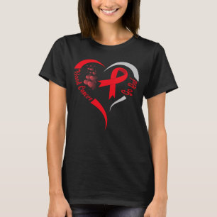 Erbrechen des roten Blutkrebs T-Shirt