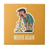 Erbrechen Fliese (Vorderseite)