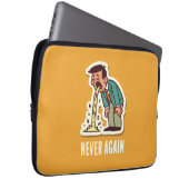 Erbrechen Laptopschutzhülle (Vorne Rechts)