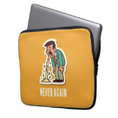 Erbrechen Laptopschutzhülle (Vorderseite Links)