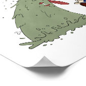 Erbrechen Poster (Ecke)