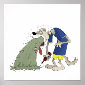 Erbrechen Poster (Vorne)