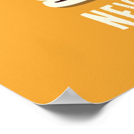 Erbrechen Poster (Ecke)