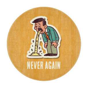 Erbrechen Schneidebrett