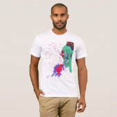 Erbrechender Freak T-Shirt (Vorne ganz)