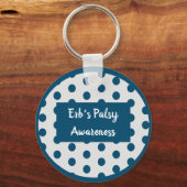 Erb's Palsy-Bewusstsein Schlüsselanhänger (Vorderseite)