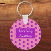 Erb's Palsy-Bewusstsein Schlüsselanhänger (Vorderseite)