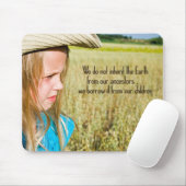Erbschaft des Kindes Mousepad (Mit Mouse)
