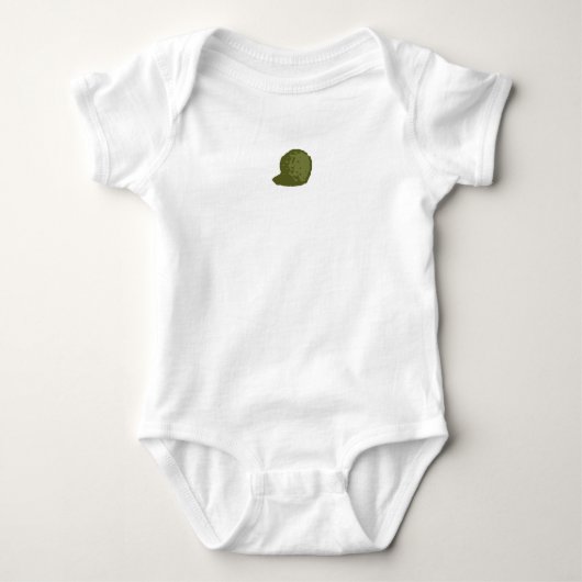 Erbse - Baby Strampler (Vorderseite)