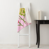 Erbse, lila und rosa sherpadecke (Beispiel)