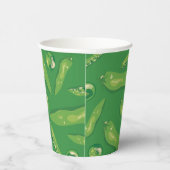 Erbse Pappbecher (Rechts)