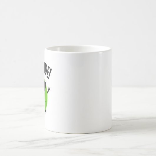 Erbse Typ Funny Veggie Pea Pub Kaffeetasse (Mittel)
