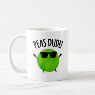 Erbse Typ Funny Veggie Pea Pub Kaffeetasse