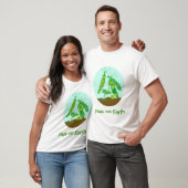 Erbsen auf Erde T-Shirt (Unisex)