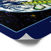 Erbsen auf Erden! Poster (Ecke)