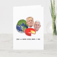 Erbsen auf Mann-Trumpf u. Pennys des