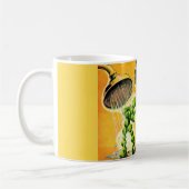 Erbsen beim Duschen Kaffeetasse (Links)