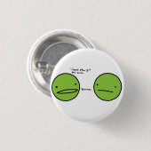 Erbsen Button (Vorne & Hinten)