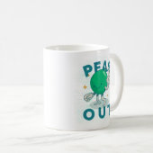 Erbsen draussen Frieden Klassischer Becher Kaffeetasse (VorderseiteRechts)