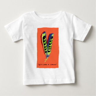 Erbsen eine Orange geben Baby T-shirt