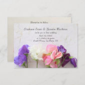 Erbsen, frisch einladung (Vorne/Hinten)