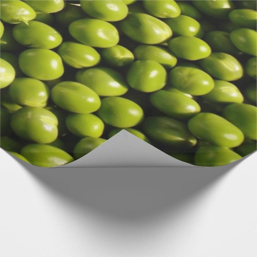 Erbsen Geschenkpapier (Ecke)