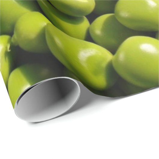 Erbsen Geschenkpapier (Rolleneckpunkt)