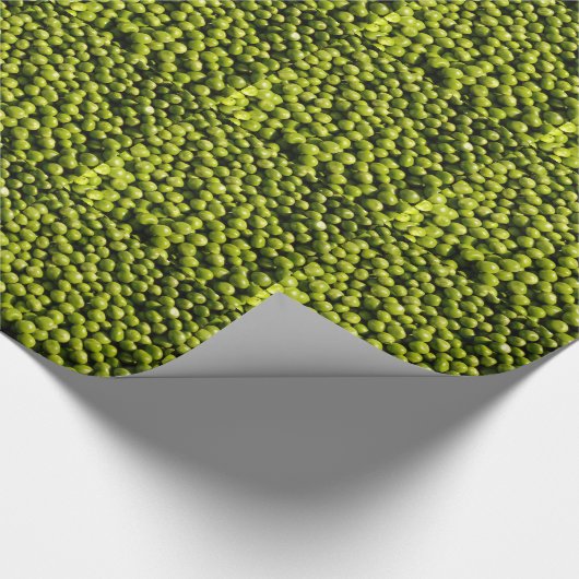 Erbsen Geschenkpapier (Ecke)