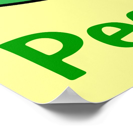 Erbsen in einem Pod Poster (Ecke)