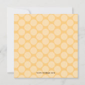 Erbsen in einem Pod Twins Baby Dusche Einladung (Rückseite)