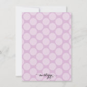 Erbsen in einer dankeskarte (Rückseite)