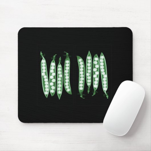 Erbsen in einer Hülse Mousepad (Mit Mouse)