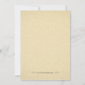 Erbsen in einer Hülsen-Babyparty-Einladung Einladung (Rückseite)