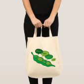 Erbsen in einer Hülsen-(hallo) Tasche (Vorderseite (Produkt))