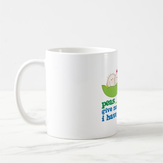 Erbsen Kaffeetasse (Links)