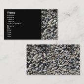 Erbsen-Kies-Basalt Visitenkarte (Vorne/Hinten)