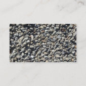 Erbsen-Kies-Basalt Visitenkarte (Rückseite)