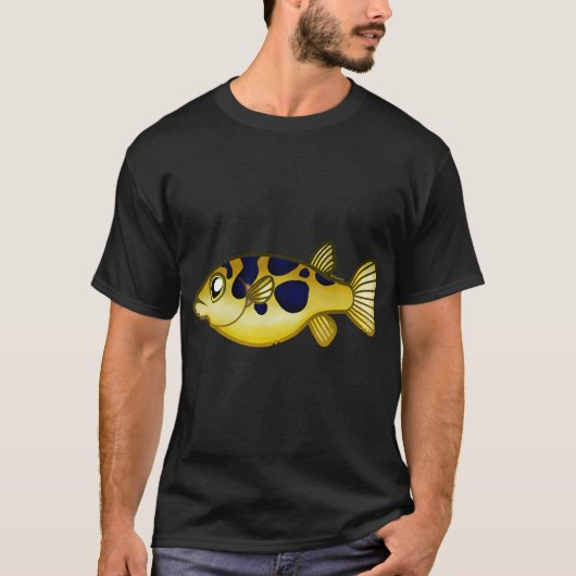 Erbsen-Kugelfisch T-Shirt (Vorderseite)