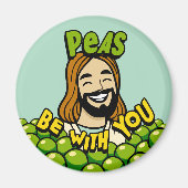 Erbsen mit dir magnet (Vorne)