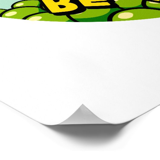 Erbsen mit dir poster (Ecke)