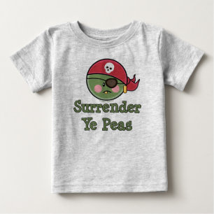 Erbsen-Piraten-Baby Bio Baby T-shirt