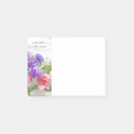 Erbsen Post-it Klebezettel