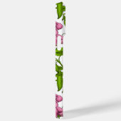 Erbsen und Hummeln, süß, rosa, grün und weiß Case-Mate iPhone Hülle (Rückseite / Rechts)