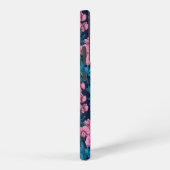 Erbsen und Hummeln, süß, rosa und blau Samsung Galaxy Hülle (Rechte Seite)