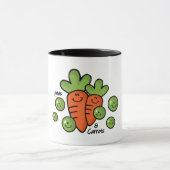 Erbsen und Karotten Tasse (Zentrum)