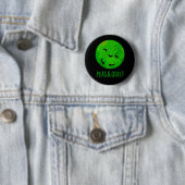 Erbsen und leise Funny Veggie Pea Pub Dark BG Button (Beispiel)