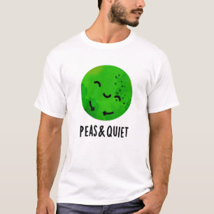 Erbsen und ruhige, sonnige Veggie Pea Puppe T-Shirt