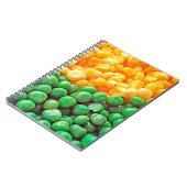 Erbsen und Zuckermais Notizblock (Linke Seite)