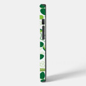 Erbsenmuster 01.bw. Case-Mate iPhone hülle (Rückseite / Links)